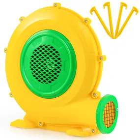 680W Luchtblazer met Praktische Handgreep & Grondpennen Elektrische Luchtpomp met 4m Snoer Luchtblazer voor Springkasteel
