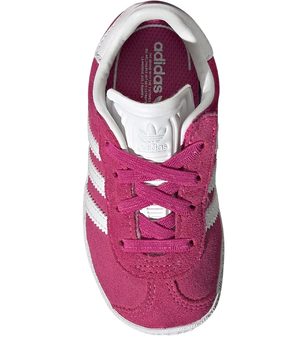 ADIDAS ORIGINALS SCHOENEN  GAZELLE CF EL I  ROZE/WIT