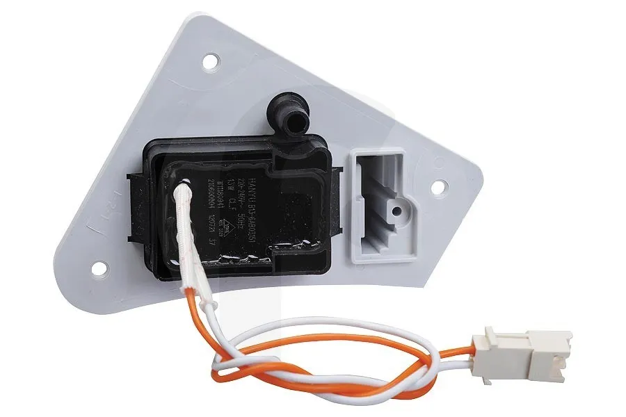 Afvoerpomp (condenspomp) in houder 13W voor o.a. Whirlpool wasdroger 627328, C00627328