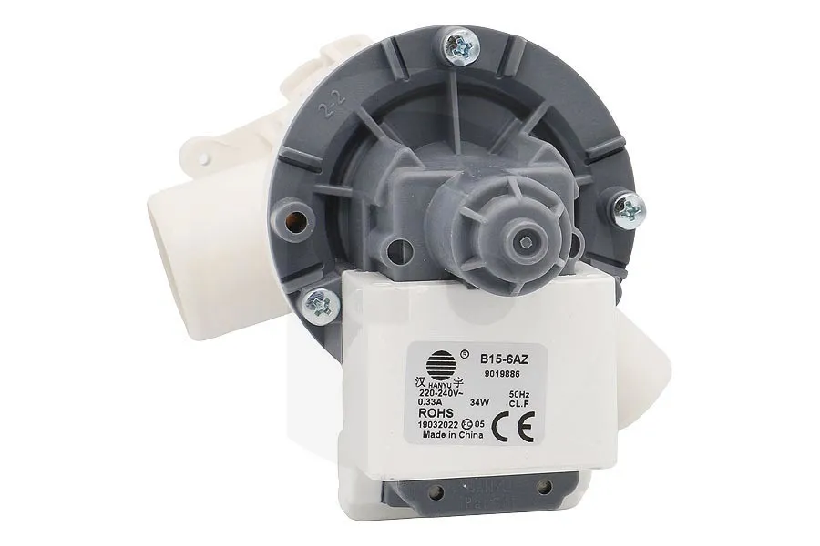 Afvoerpomp (waterpomp, water afvoerpomp) 30W voor Beko wasmachine 2840940200