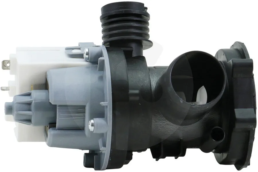 Afvoerpomp (waterpomp, water afvoerpomp) compleet voor o.a. Indesit wasmachine 855480, C00855480
