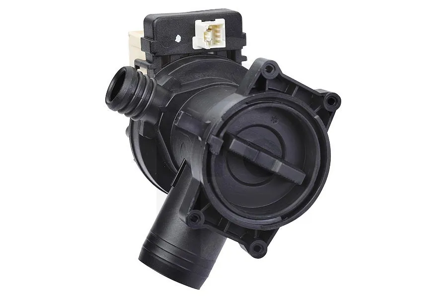 Afvoerpomp (waterpomp, water afvoerpomp) voor o.a. Bauknecht wasmachine 481010584942
