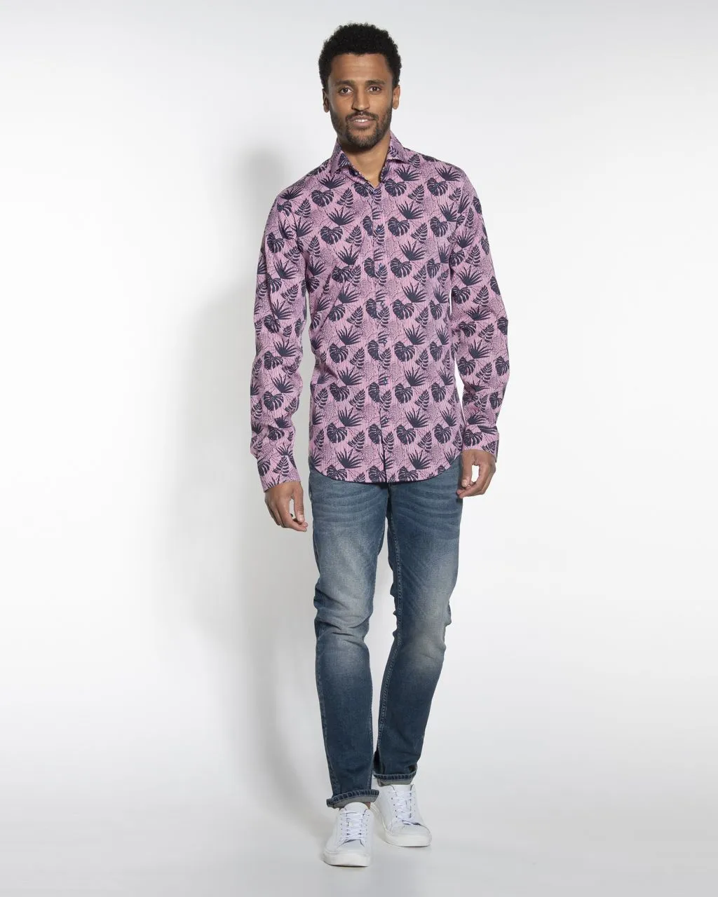 Blue Industry Casual Overhemd LM