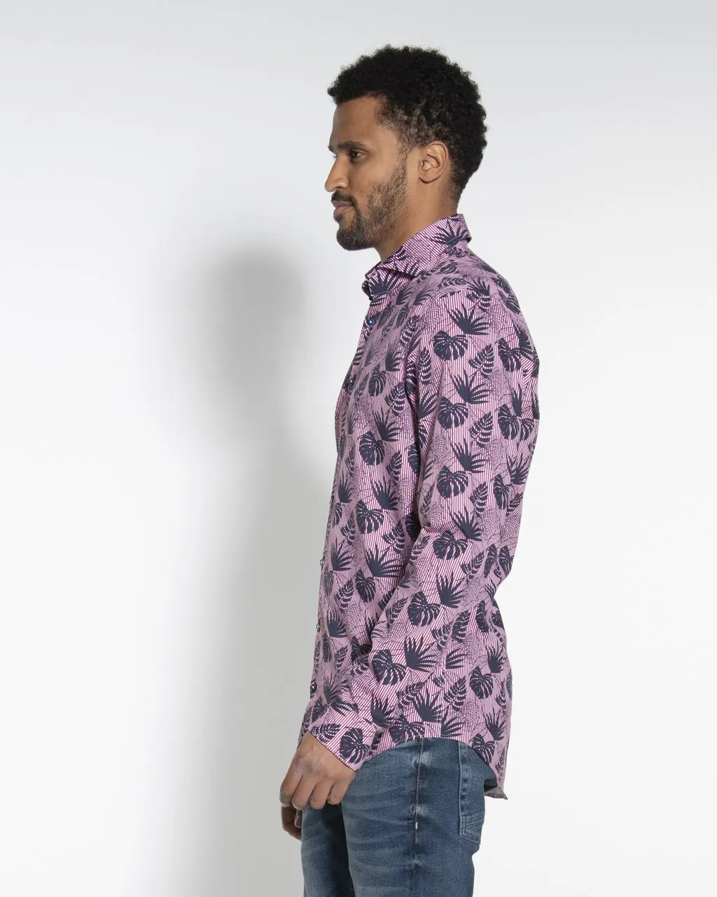 Blue Industry Casual Overhemd LM