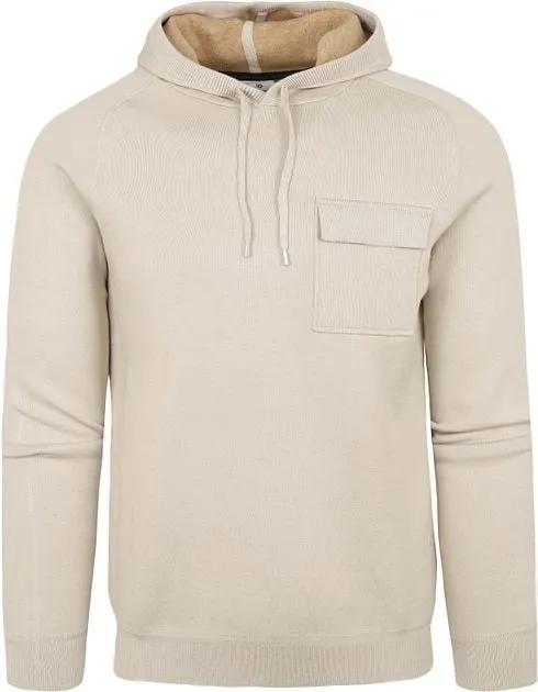 Blue Industry  Hoodie Beige