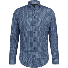 Blue Industry Overhemd Blauw