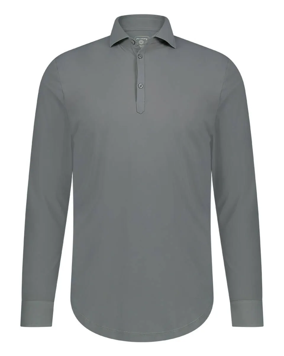 Blue Industry    Polo lange mouw