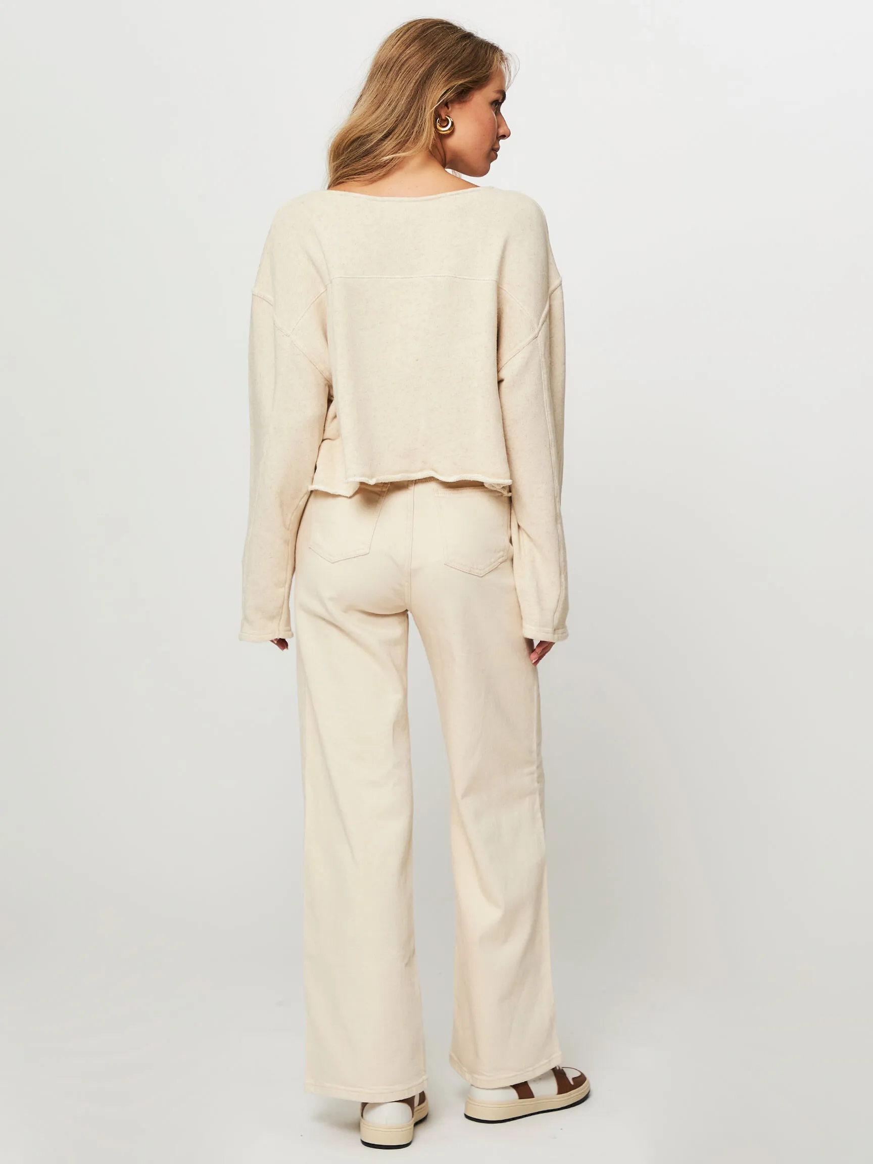 BYBAR LINA, HIGH WAIST LOOSE FIT JEANS