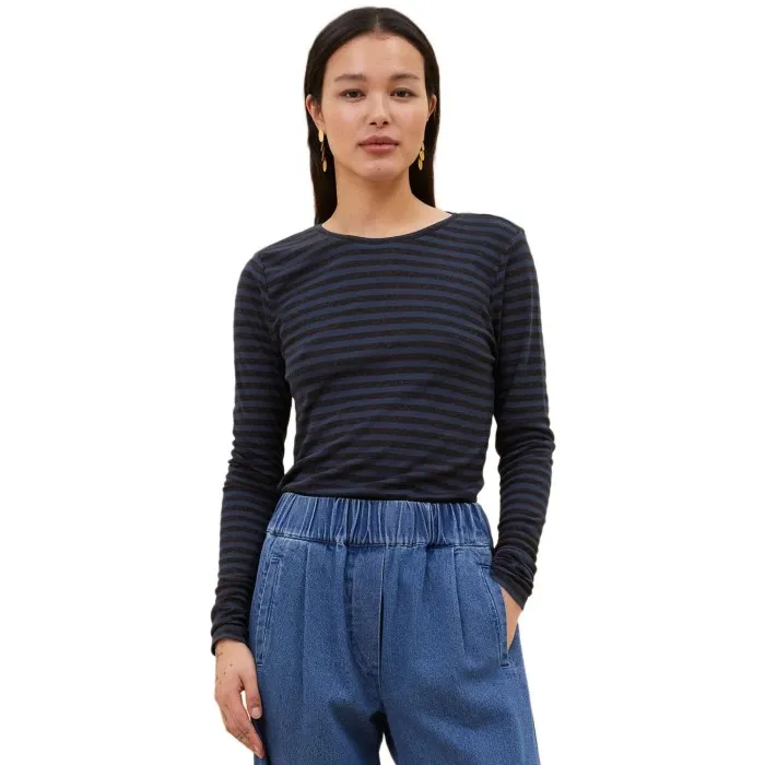 BYBAR LONGSLEEVE SHIRT BLAUW