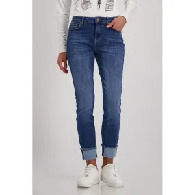 Destroyed broek van Monari met sierdetails