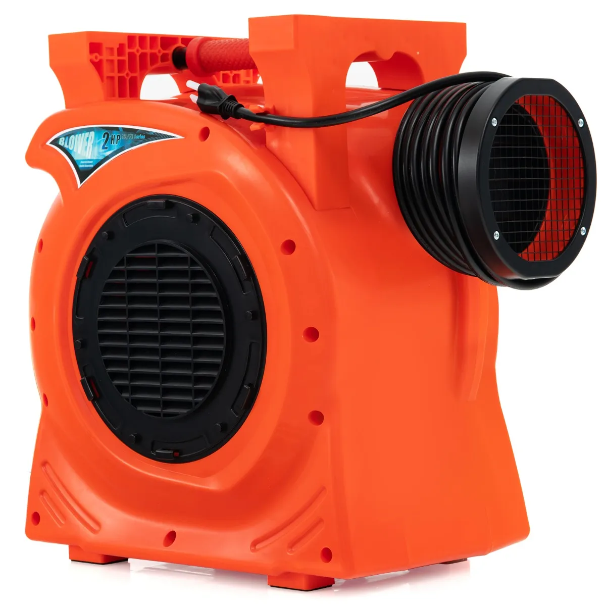 DRAAGBAAR STAPELBAAR 220240V/2300 W ELEKTRISCH OPBLAASAPPARAAT ELEKTRISCHE LUCHTPOMP MET KRACHTIGE MOTOR VOOR SPRINGKASTEEL