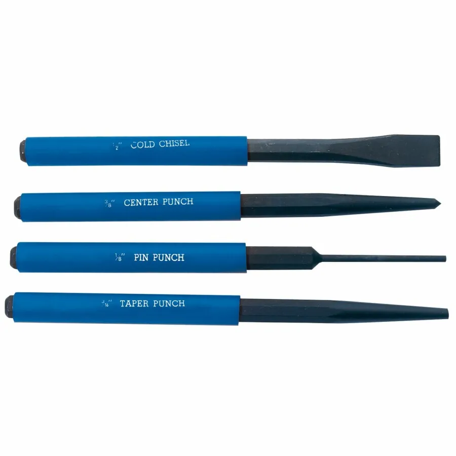 Draper Tools Beitel en pendrijverset, 4dlg