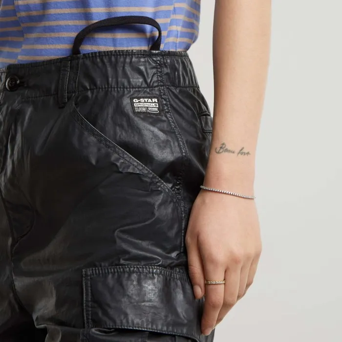 GSTAR RAW STRAIGHT FIT & MOM STRAIGHT ZWART