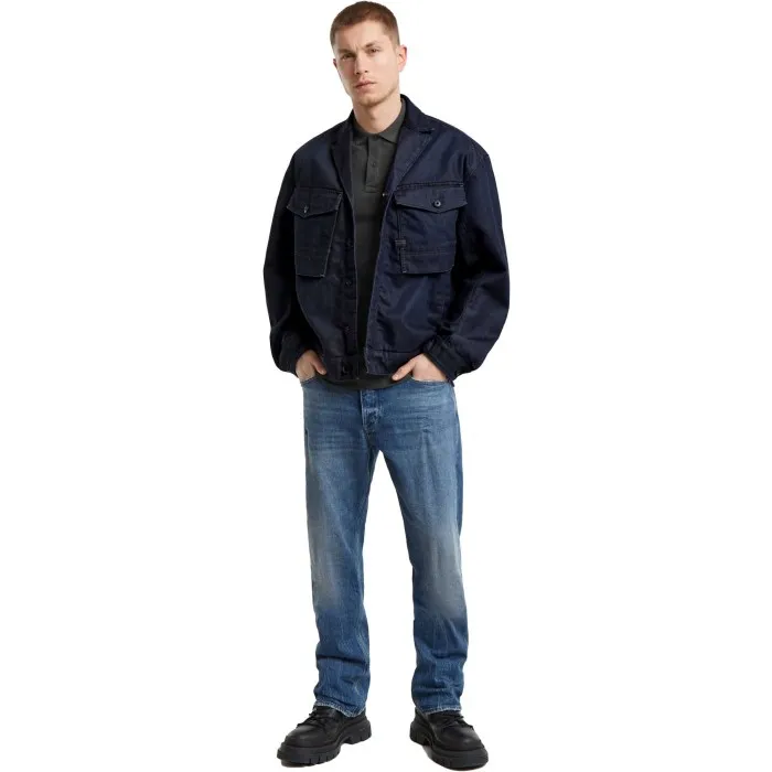 GSTAR RAW STRAIGHT JEANS BLAUW