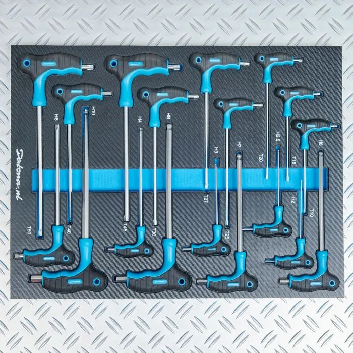 GEREEDSCHAPSWAGEN "TECHLINE" 80 CM + 273DELIGE GEREEDSCHAPSSET