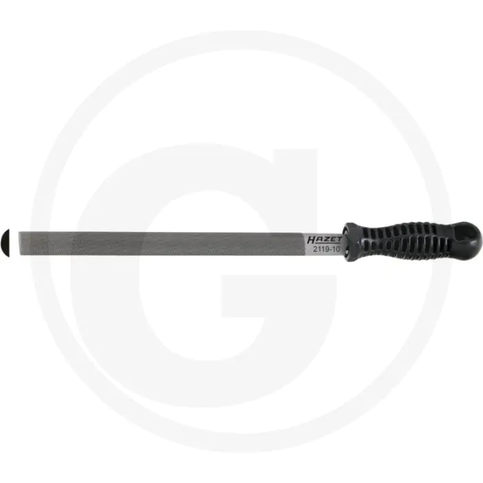 Hazet halfronde vijl - bladlengte 250mm, breedte 20mm, speciaal staal