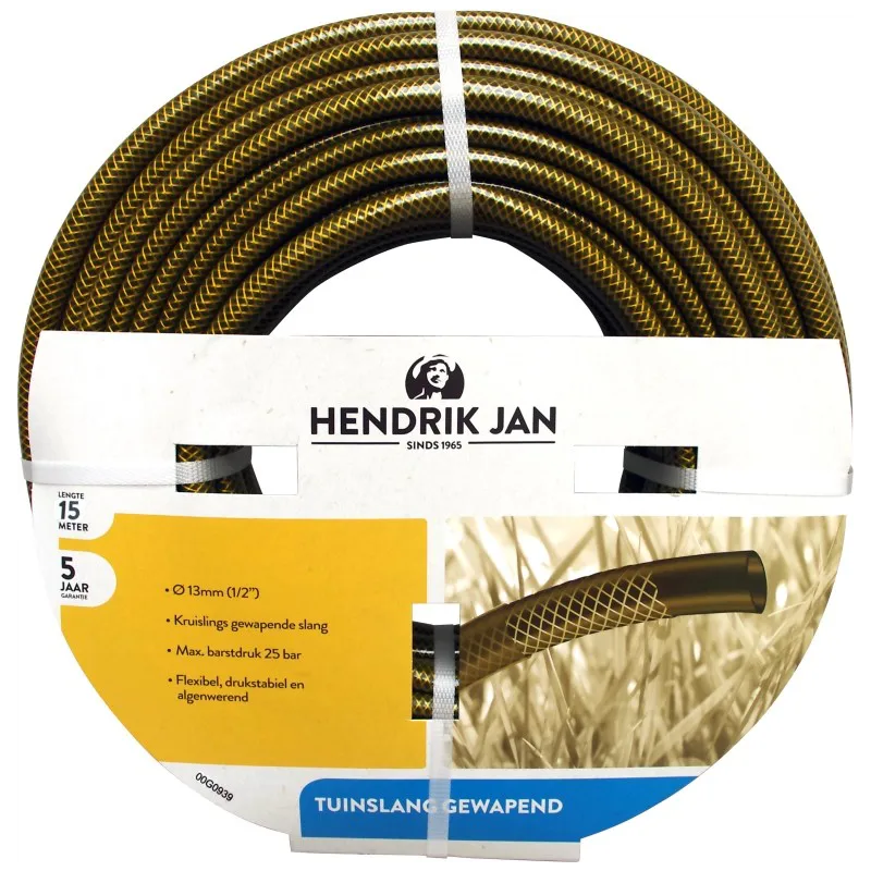 Hendrik Jan Tuinslang gewapend 15 meter