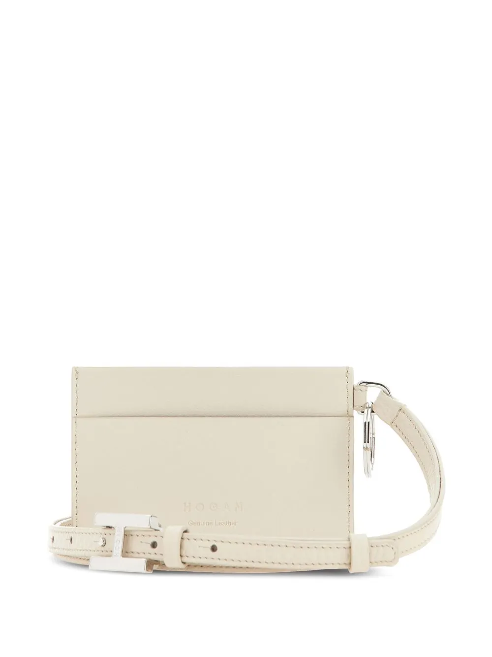 HOGAN LOGOPRINT CARDHOLDER BEIGE