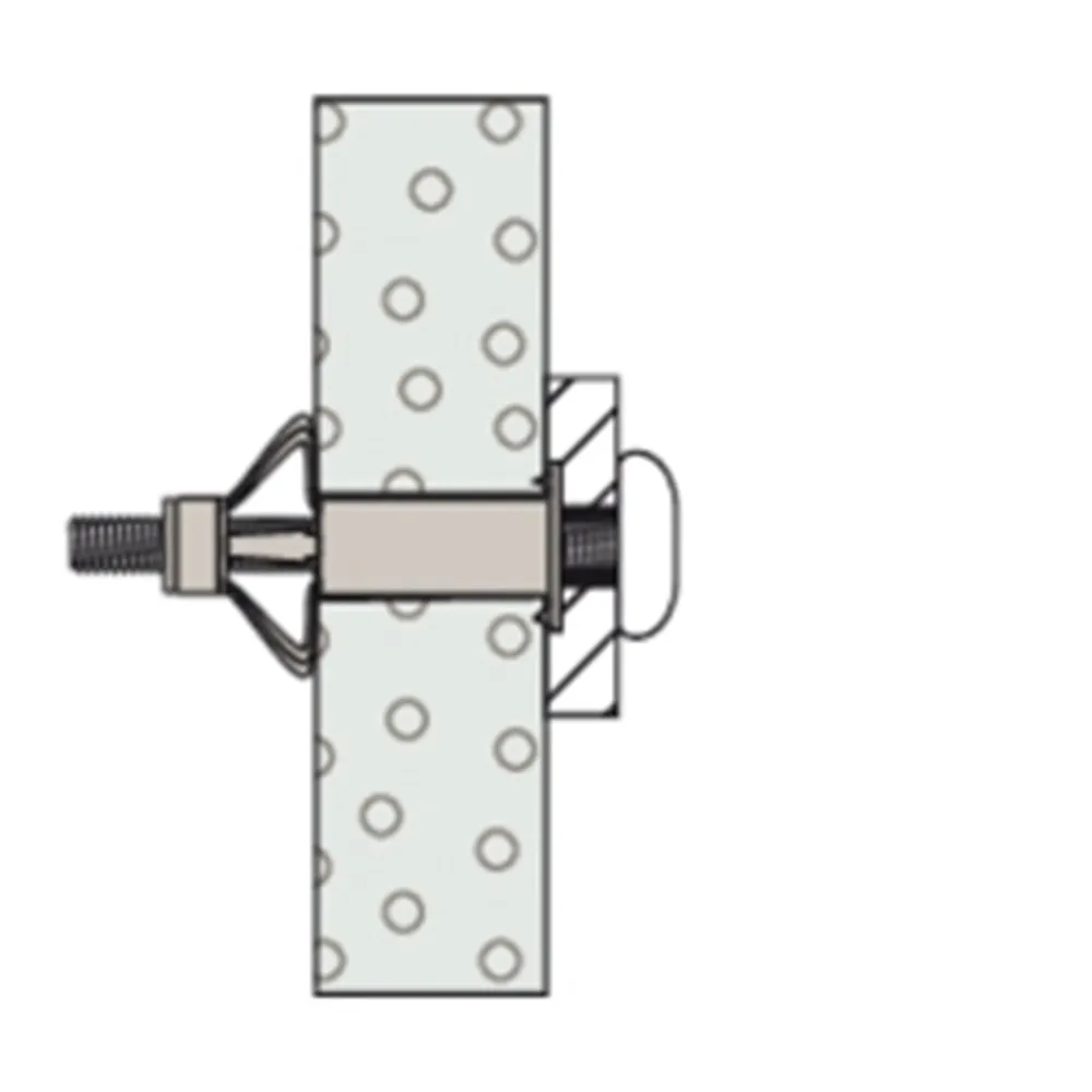 Hollewandplug Fischer hm 4x32
