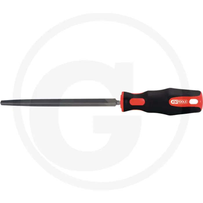 Ks tools driehoekige vijl, din 7261, vorm c, 200 - lengte 250mm
