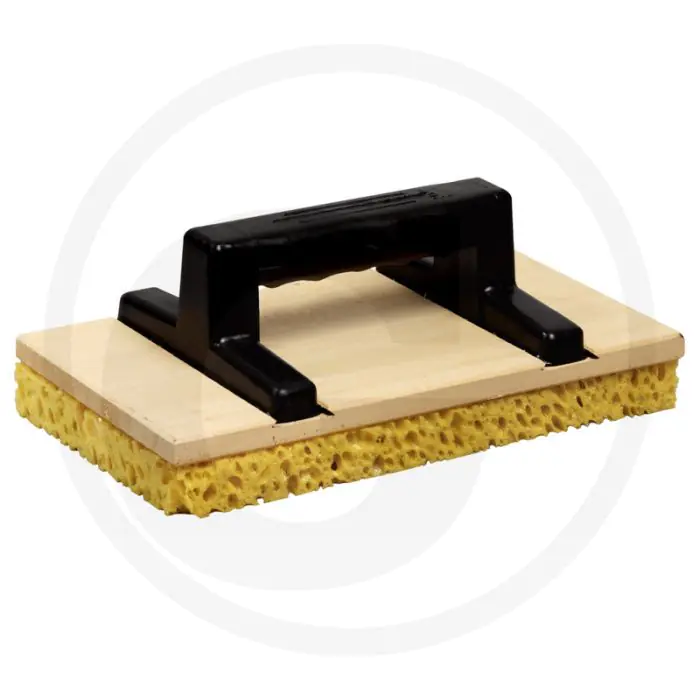 Ks tools houten schuurblok, punt met schuim, 140x250 mm, rechthoekig met celstructuur