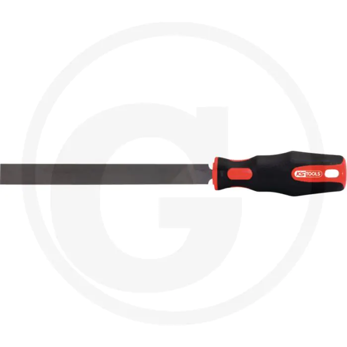 KS TOOLS PLATTE VIJL, DIN 7261, VORM B, 150 MM, H  2KOMPONENTENGRIFF