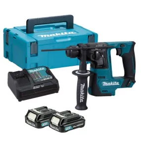 Makita CXT HR140DSAJ 12V Boorhamer met 2 Accu's 2,0 Ah en Lader in Mbox