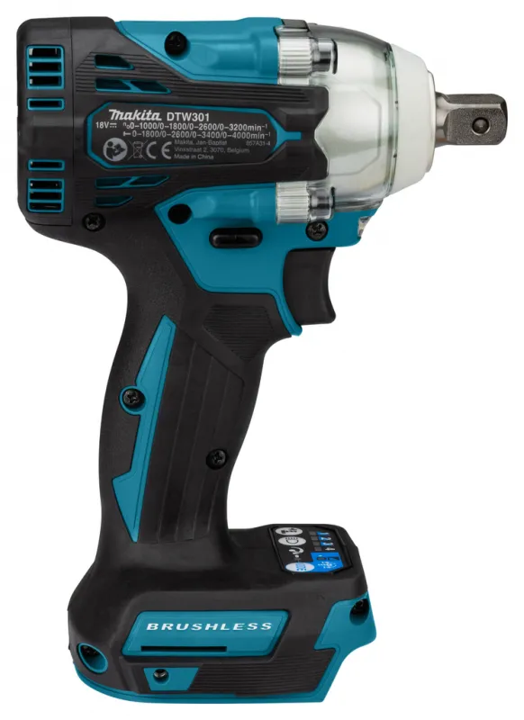 MAKITA DTW301Z ACCU SLAGMOERSLEUTEL | 18V LIION | 300NM | BASIC