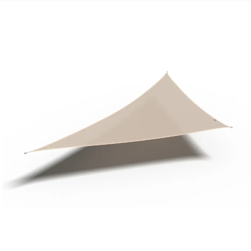 Platinum Platinum Sun & Shade Coolfit schaduwdoek driehoek 90° 710x500x500cm Ecru Wit