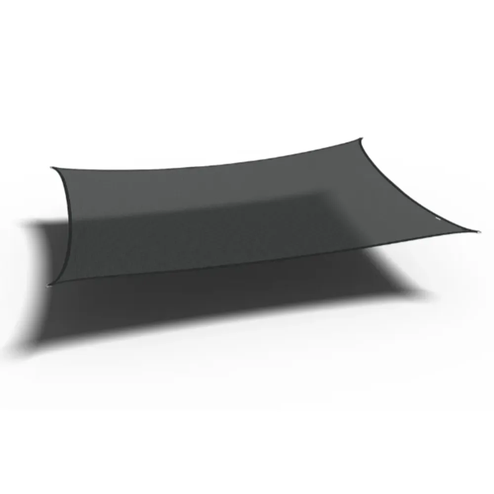 Platinum Platinum Sun & Shade Coolfit schaduwdoek rechthoek 400x300cm Zwart