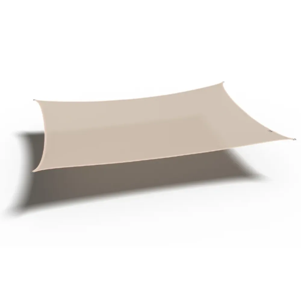 Platinum Platinum Sun & Shade Coolfit schaduwdoek rechthoek 500x300cm Ecru wit