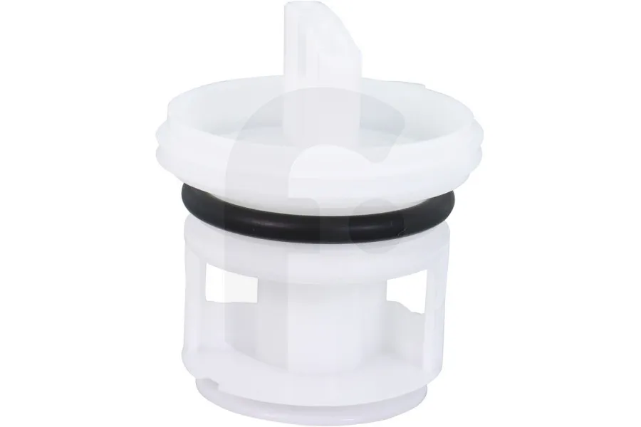 Pluizenzeef (pluizenfilter, pompfilter) voor afvoerpomp voor o.a. Bosch, Siemens wasmachine 12032308