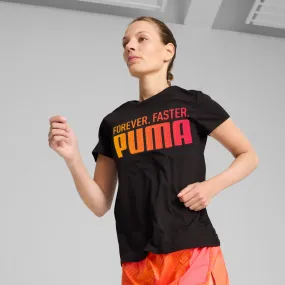 PUMA RUN Fav Graphic Tee Women