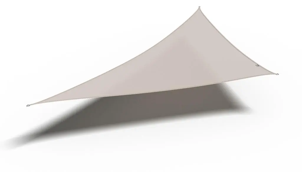 SCHADUWDOEK  COOLFIT 710 X 500 X 500 CM  GREIGE