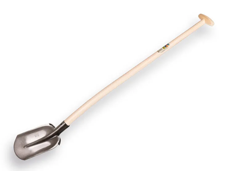 Schep met steel 110 cm met opstap Type 1