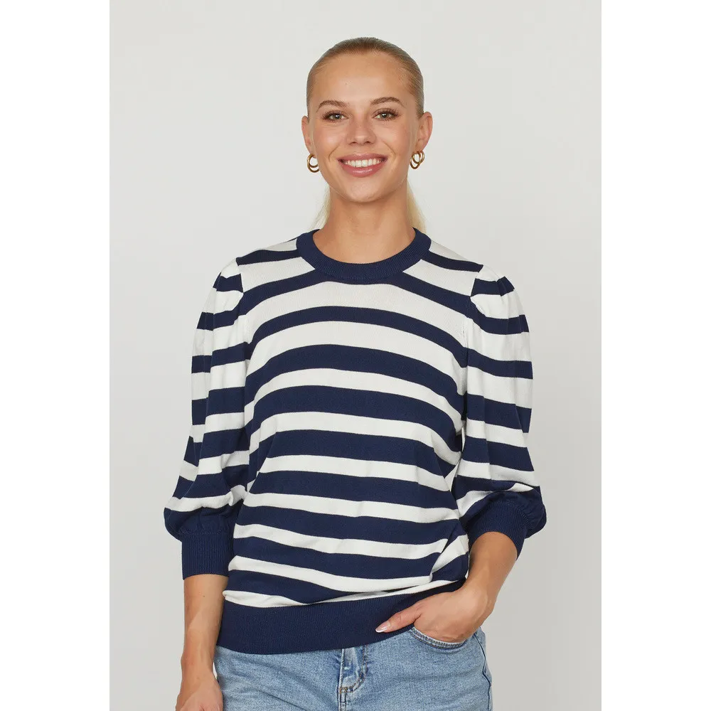  Sisters Point Knit Halia Donker Blauw