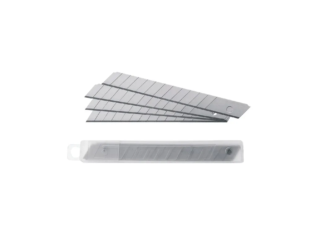 Snijmes Westcott office 9mm met schuifsluiting blauw