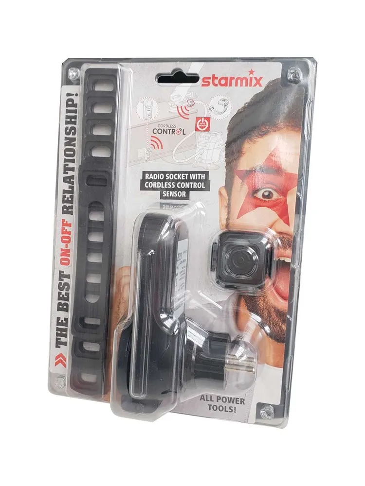 STARMIX DRAADLOZE INSCHAKELING VOOR STOFZUIGERS ICM ACCUGEREEDSCHAP