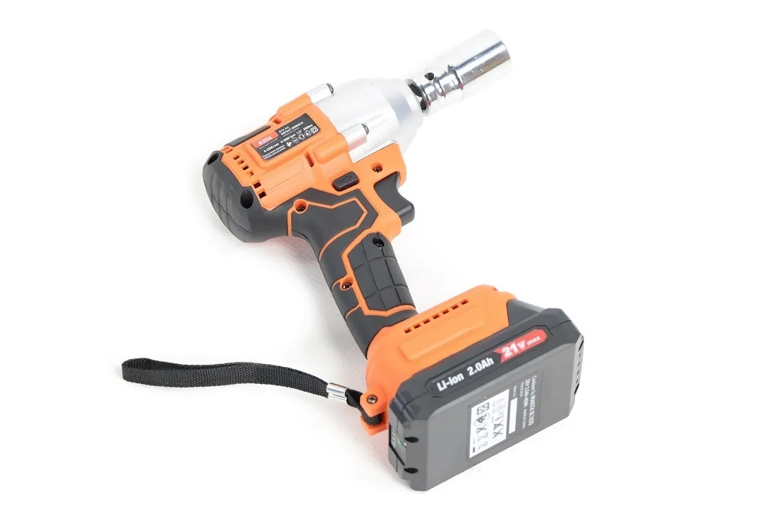 TM Professionele 21 Volt 2,0AH Accu slagmoersleutel met 300NM