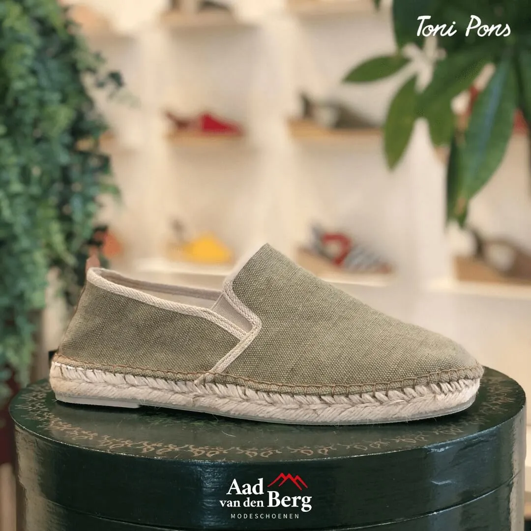 Toni Pons Herenschoenen Instappers groen