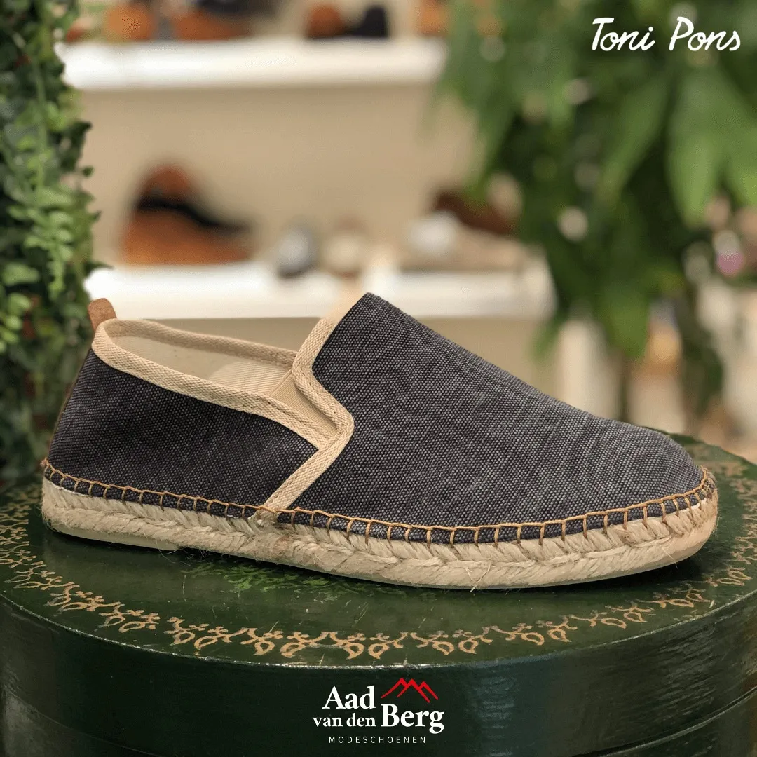Toni Pons Herenschoenen Instappers zwart