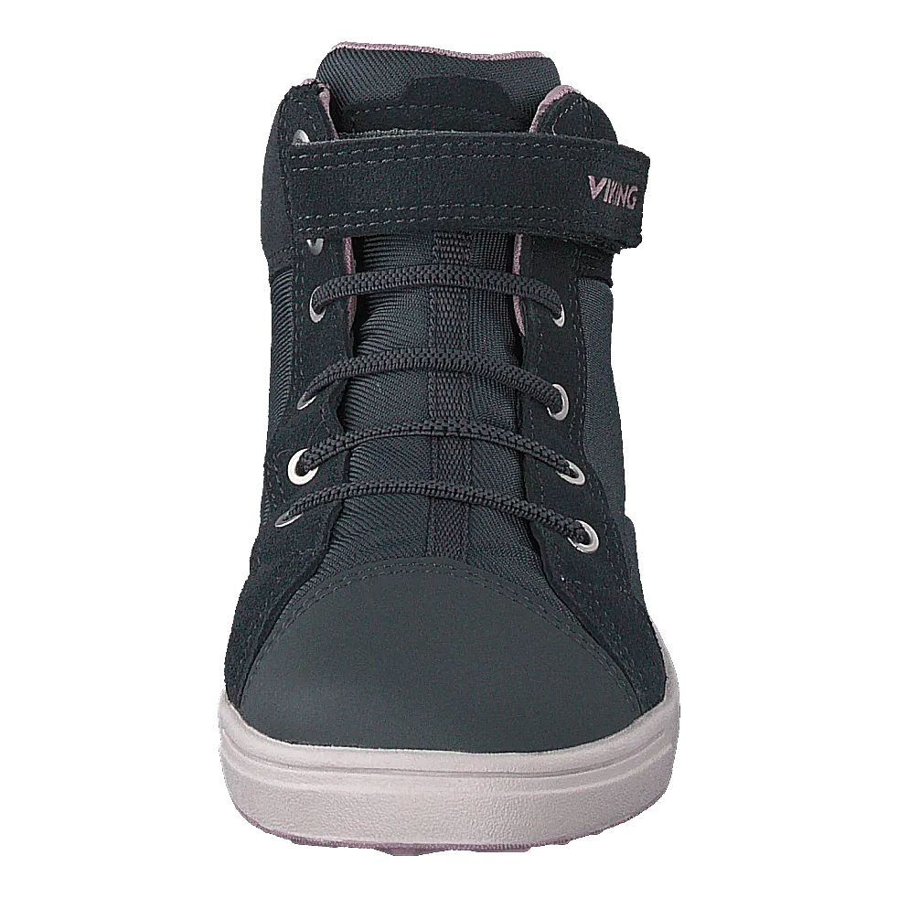 Viking schoenen Leah mid kids GTX Dark grey/Dusty pink