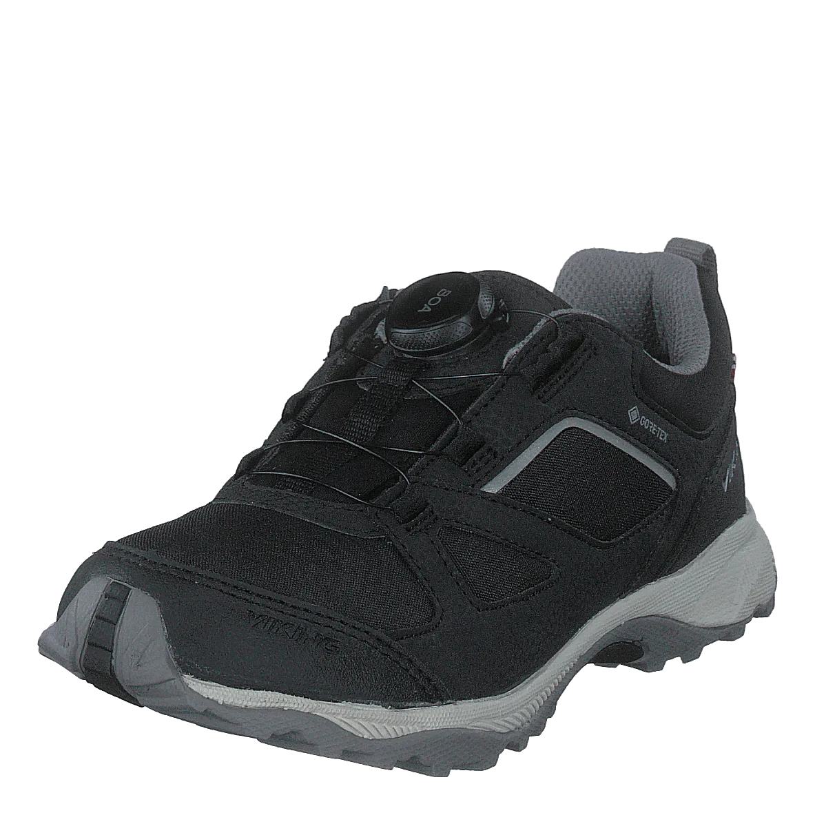 Viking schoenen Nator Low Gtx Boa Black/granite