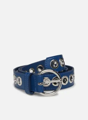      Vila Visvala Leather Jeans Belt/Ef/Ls - Blauw   