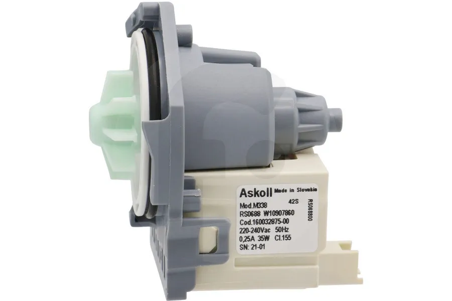 Whirlpool Afvoerpomp C00386526 Vaatwasser